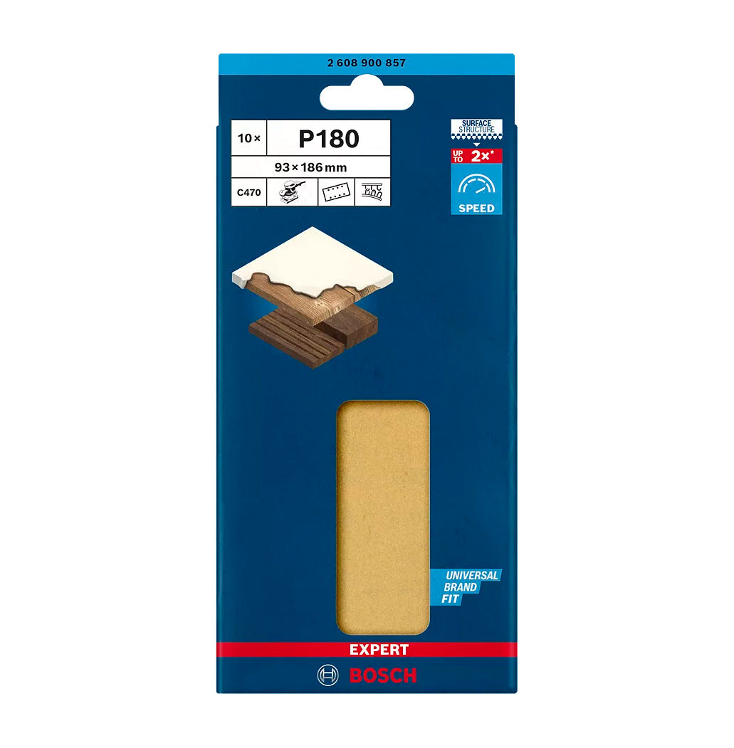 Expert C470 schuurpapier 93x186mm 10 stuks Bosch