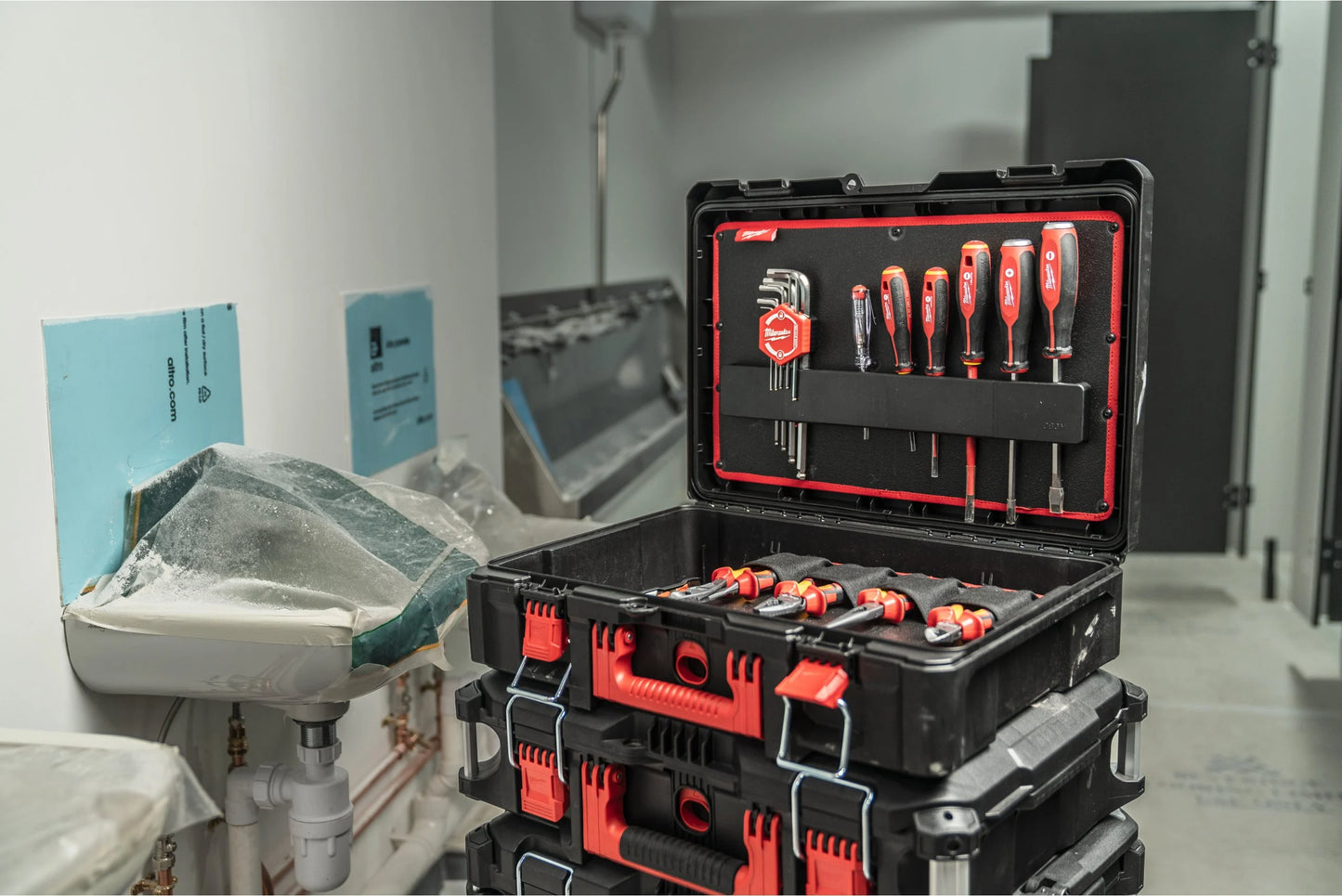 Kit de plomberie PACKOUT 74 pièces pour plomberie Milwaukee