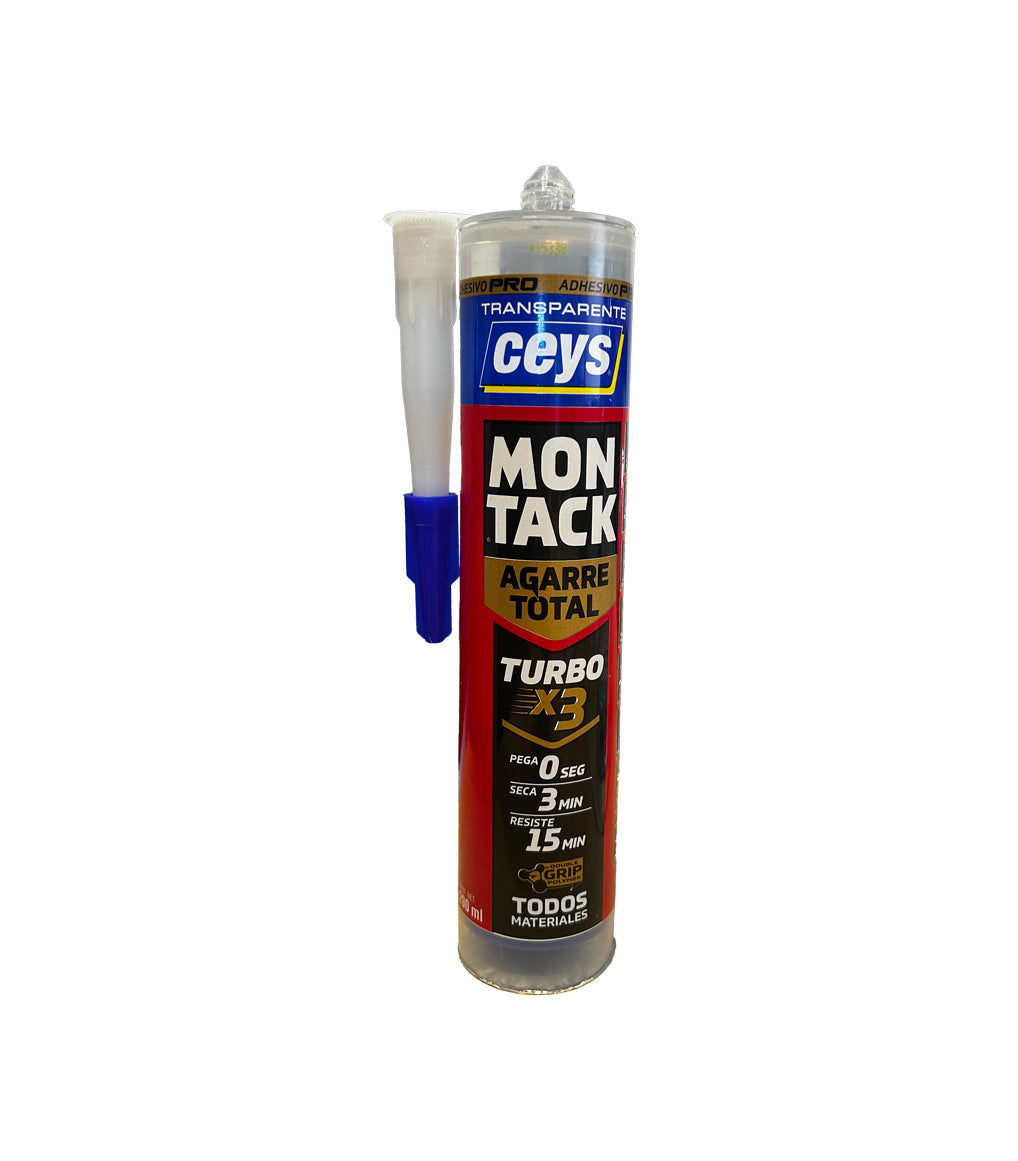 Ceys Turbo Pro Montack 290ml Total Grip Turbo Pro Montagelijm Patroon