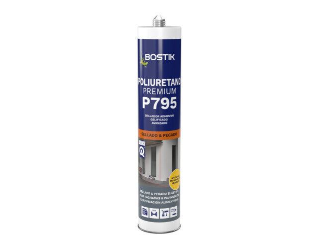 Bostik P795 Cartouche de mastic polyuréthane premium 300 ml
