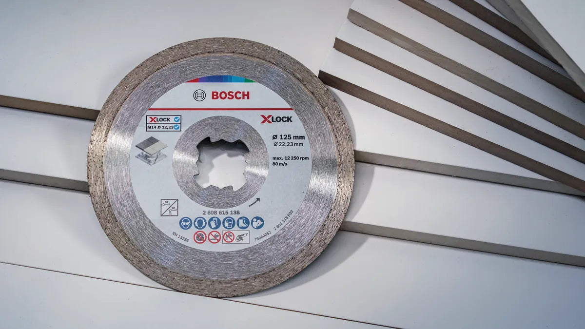 Disco de corte Ceramic 110mm X-Lock Bosch