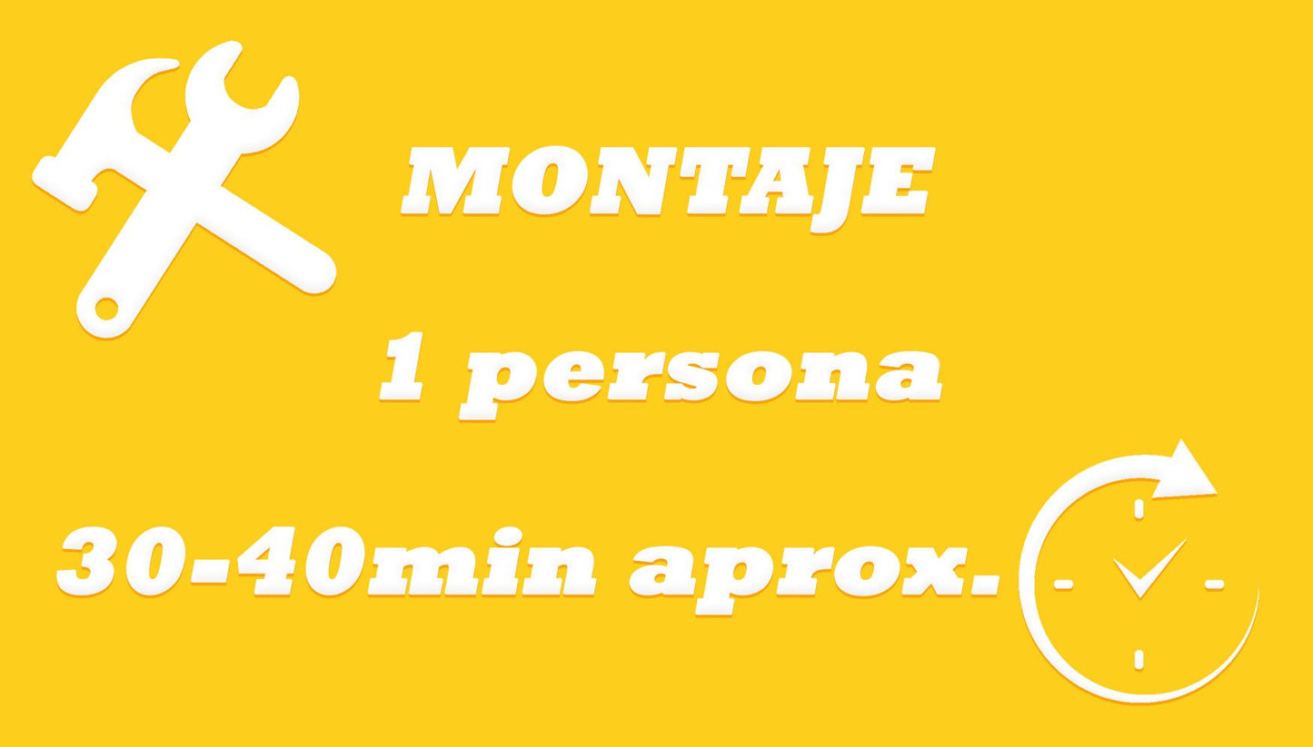 Set de muebles de jardín California 4 piezas marca Curver CURVER - 4