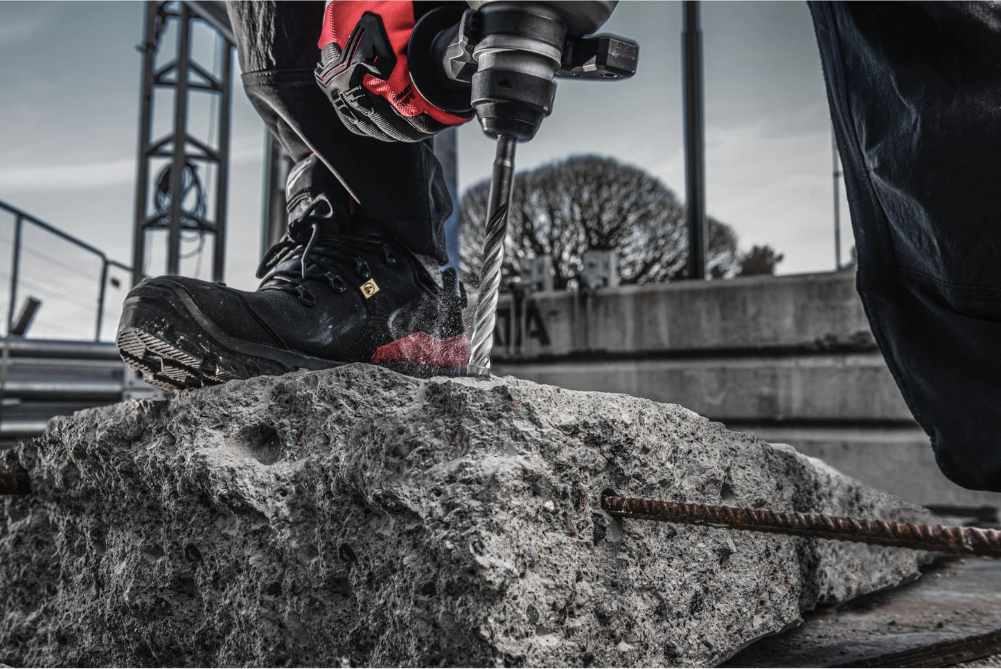 Set van 5 SDS-PLUS MX4-boren van Milwaukee