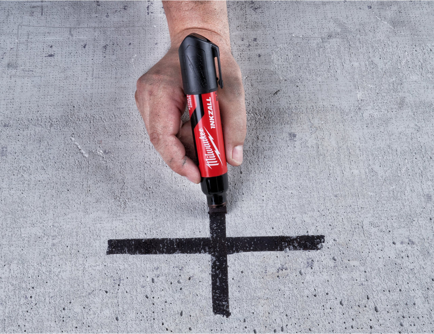 Marqueur noir épais INKZALL Milwaukee XL