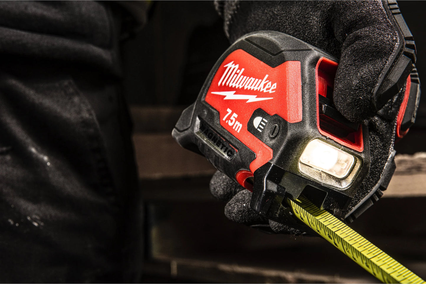 Milwaukee magnetische LED-meetlint van 7,5 m