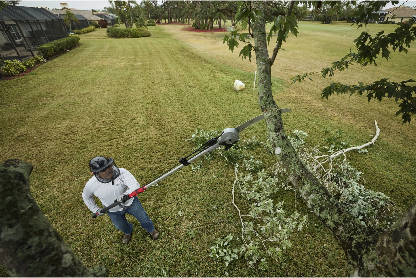 Milwaukee Pole Saw with Pruner