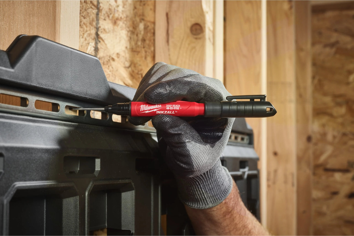 Milwaukee ultradunne stift met groot bereik, zwart