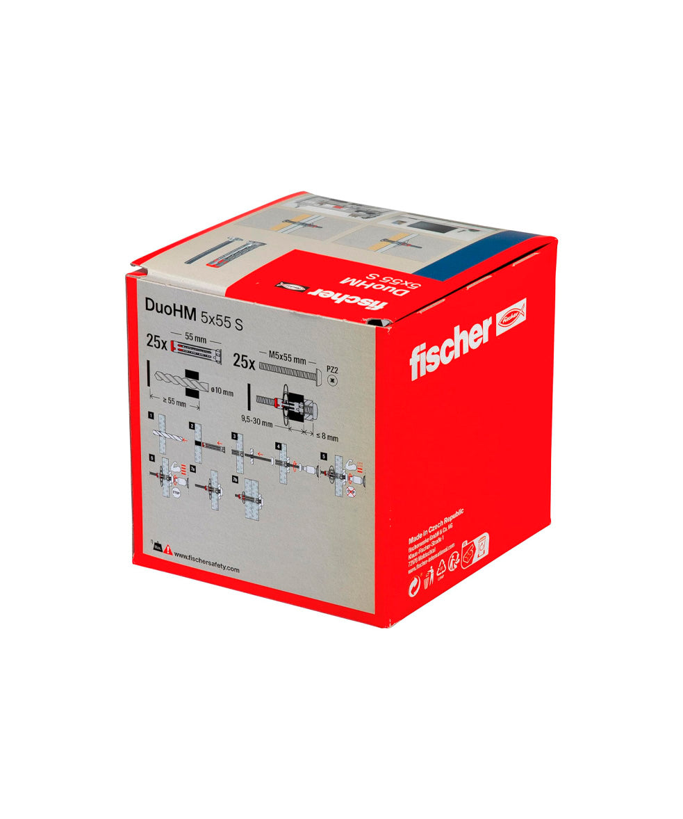 DuoHM S TX Fischer-pluggen, 25 stuks