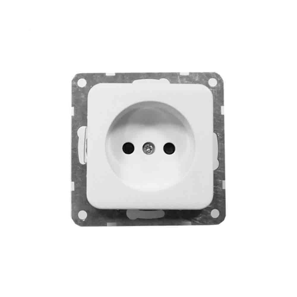 Prise murale 10-16A Série Term Blanche EDM 65304