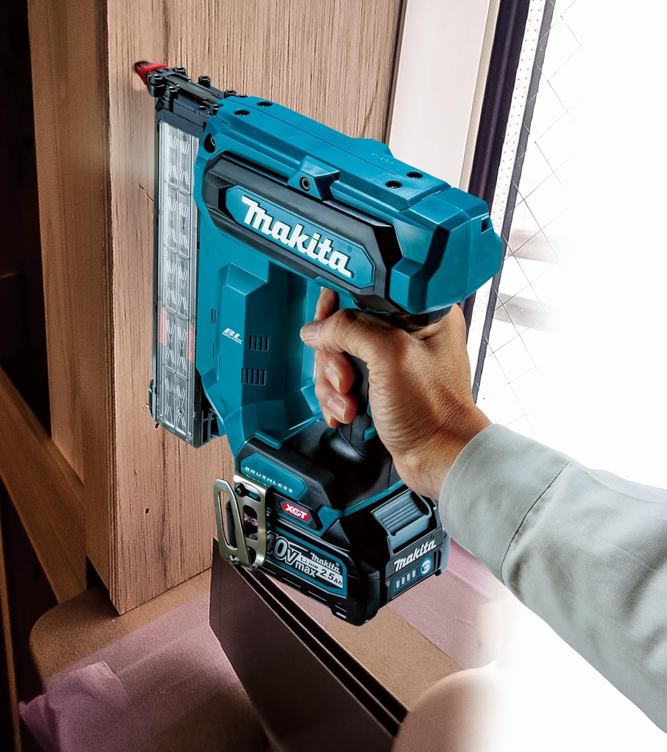 Makita FN001GZ 40V XGT pneumatische spijkermachine