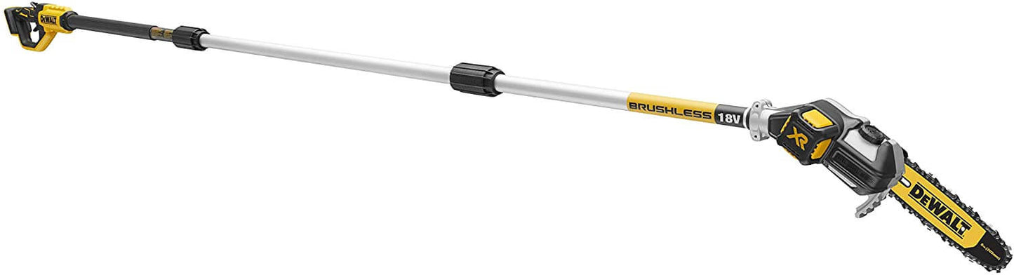 18V 450cm accu-aangedreven hoogtesnoeier met 5Ah accu Dewalt DCMPS567P1