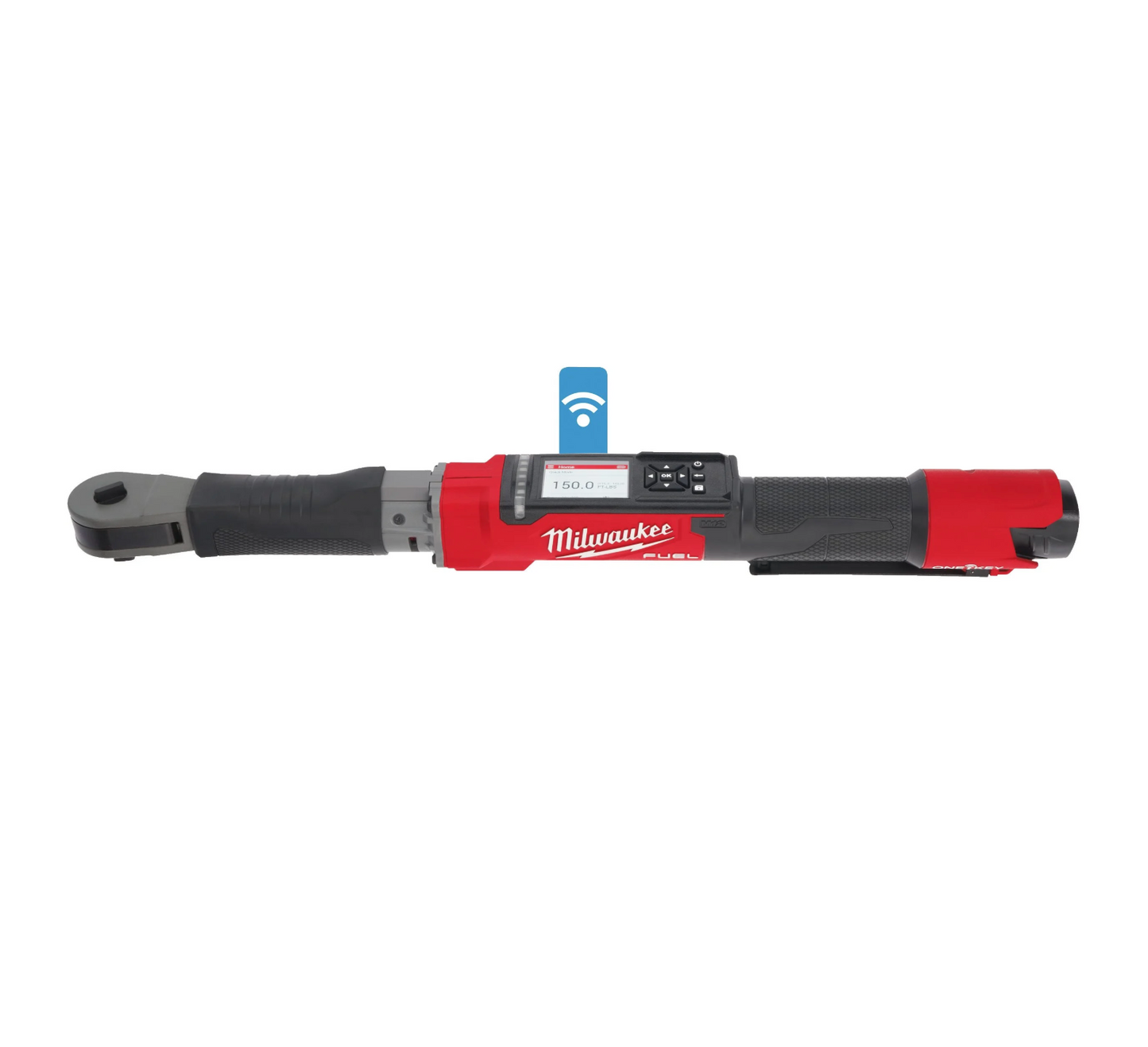 M12 Fuel One-Key 1/2" momentsleutel met accu + oplader + koffer Milwaukee M12 ONEFTR12-201C