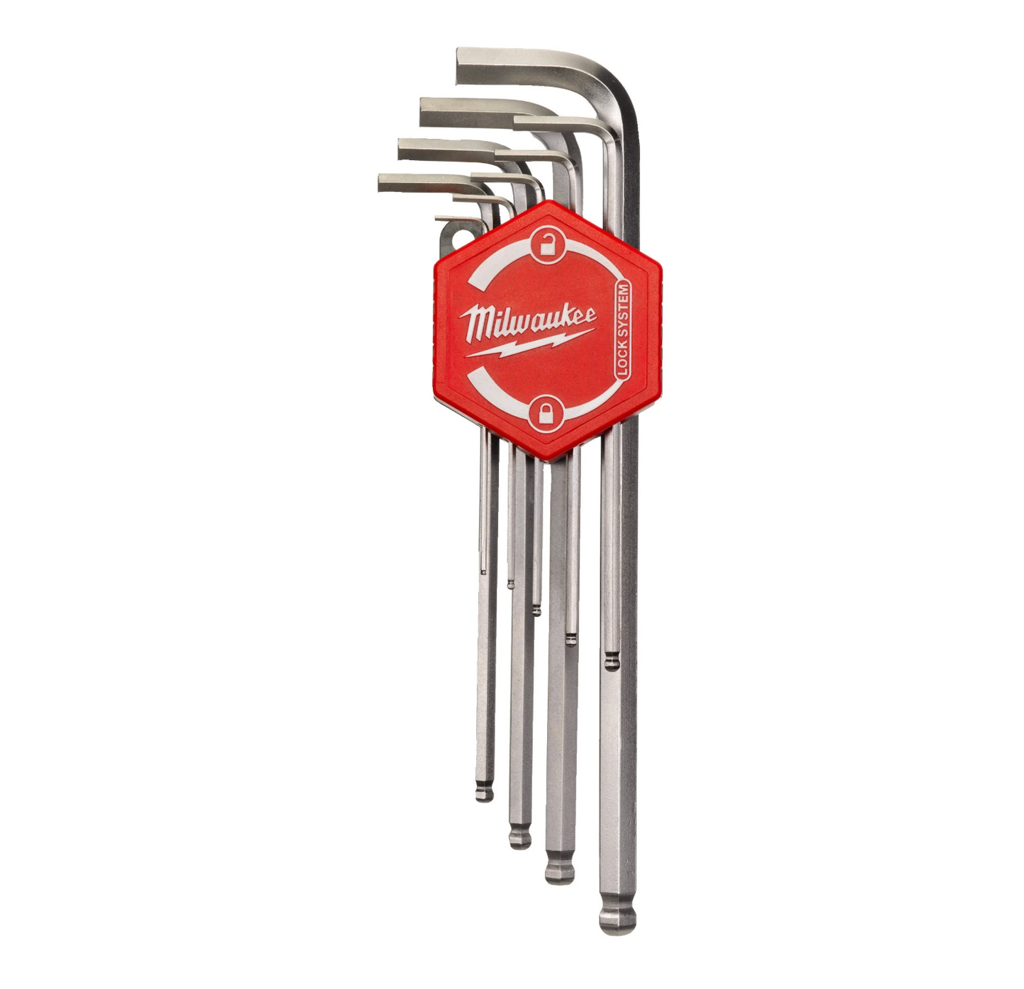 Milwaukee 9-piece ball-end Allen wrench set