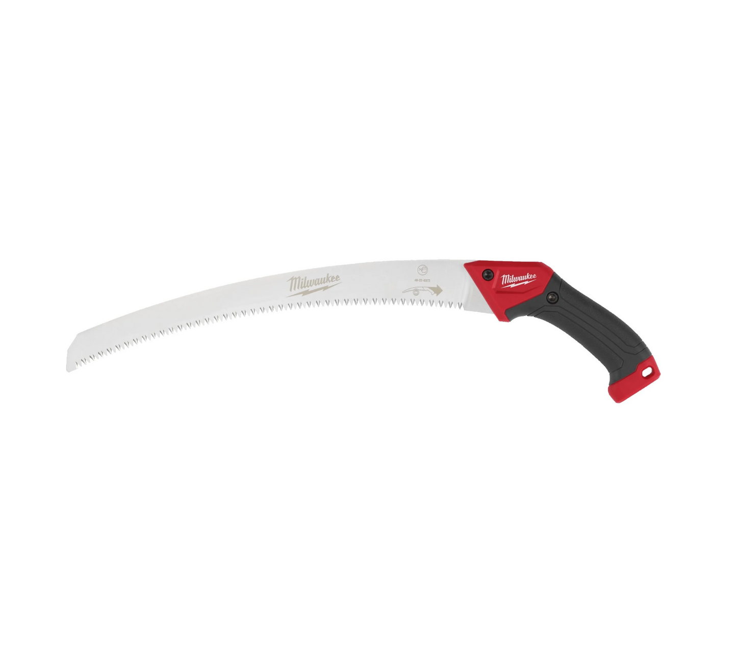 Milwaukee 35 cm gebogen snoeizaag met beschermhoes