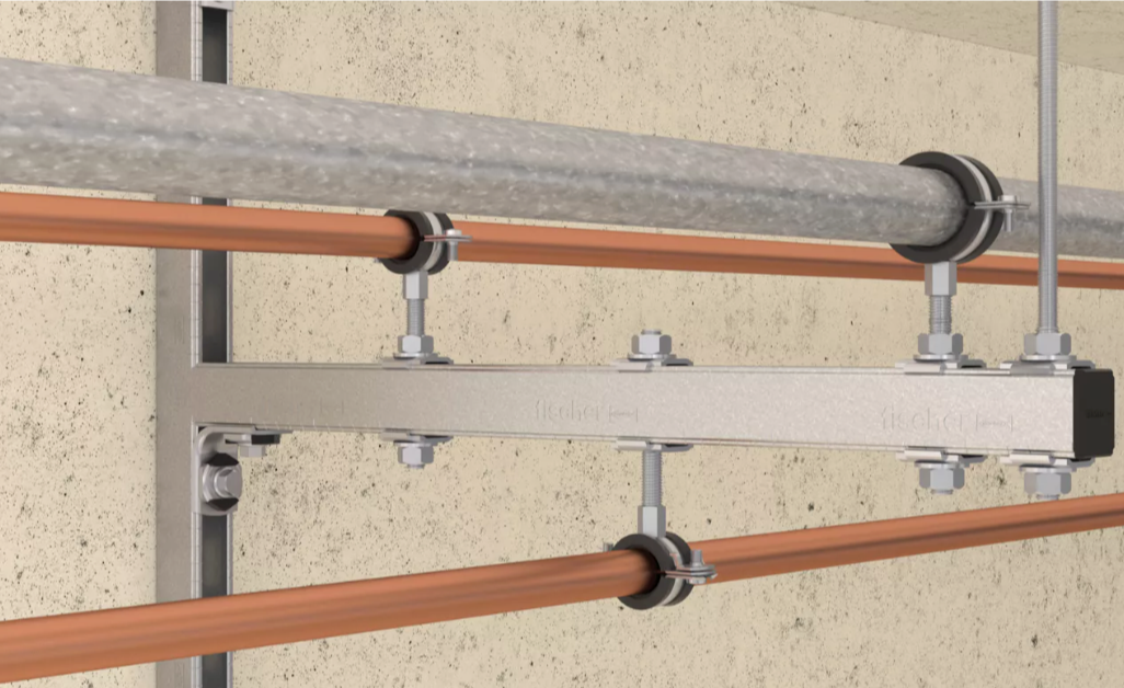 Fischer universele buisklem FRS-L 85-93 M8/M10