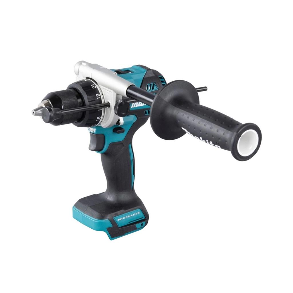 Taladro combinado 18V LXT con 2 bat 5Ah + Cargador + Maletín Makita DHP493RTJ