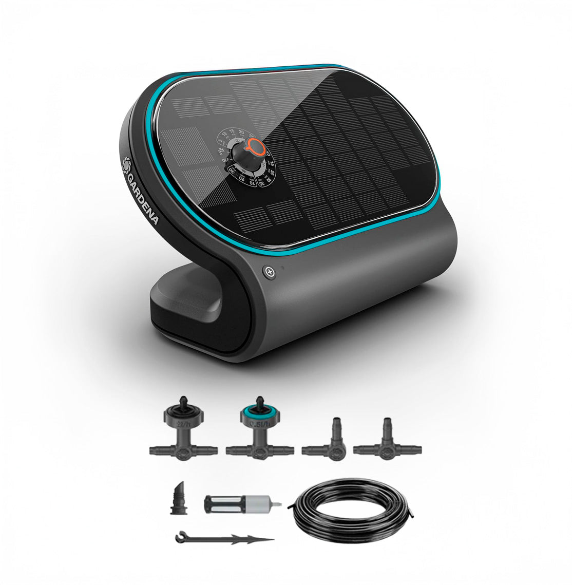 Système d'irrigation solaire automatique AquaBloom L de Gardena 13330-20