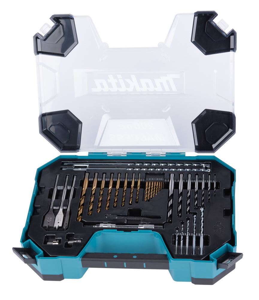 Estuche de brocas y puntas de atornillar Maccess (200 uds) E-22610 Makita