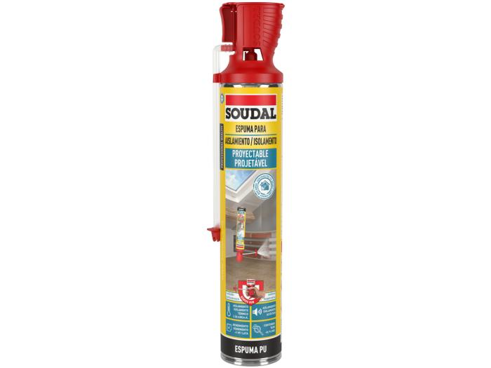 Mousse projetable Genius 700 ml Soudal