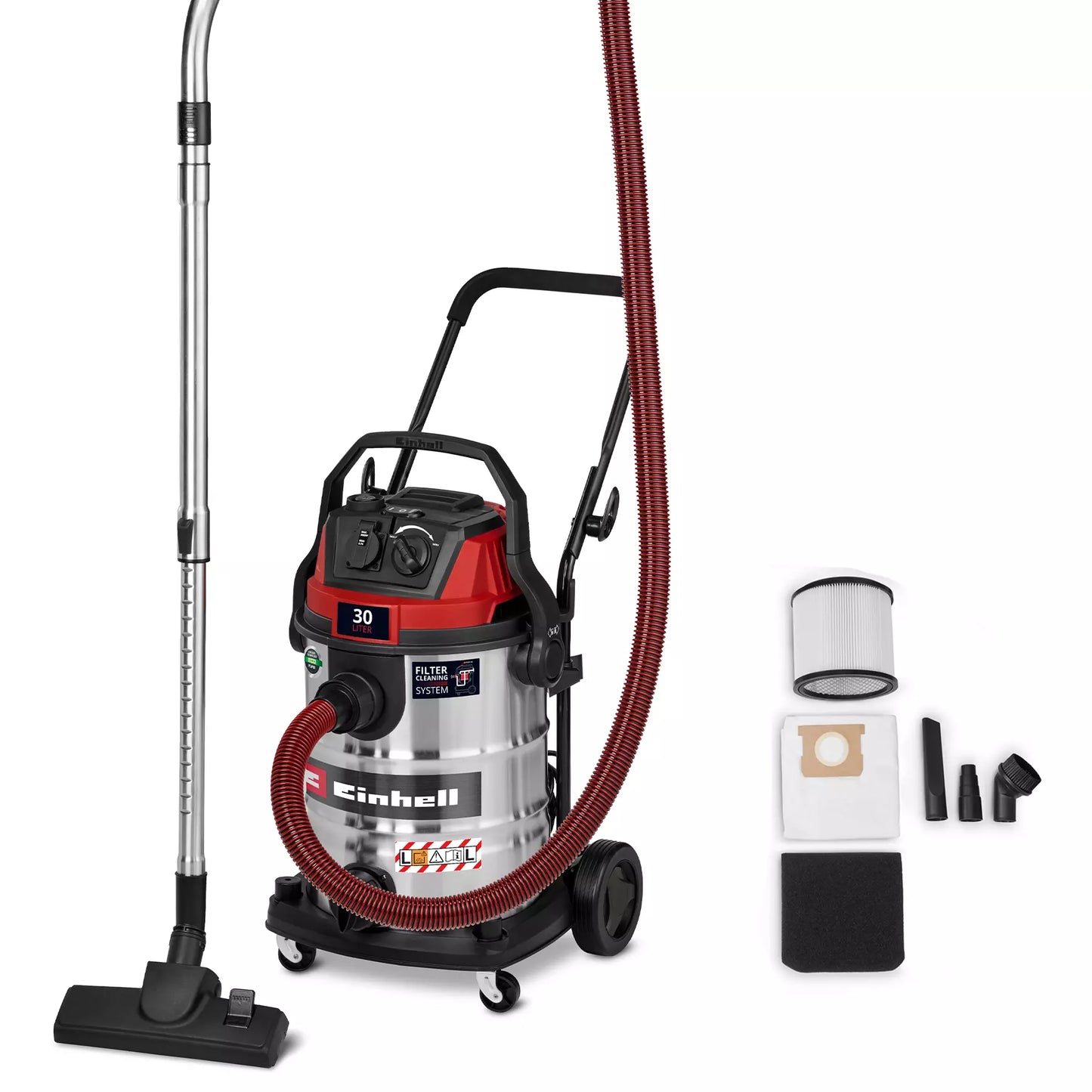 Einhell TE-VC 3080 SACL Nass- und Trockensauger, 30 l, 1150 W