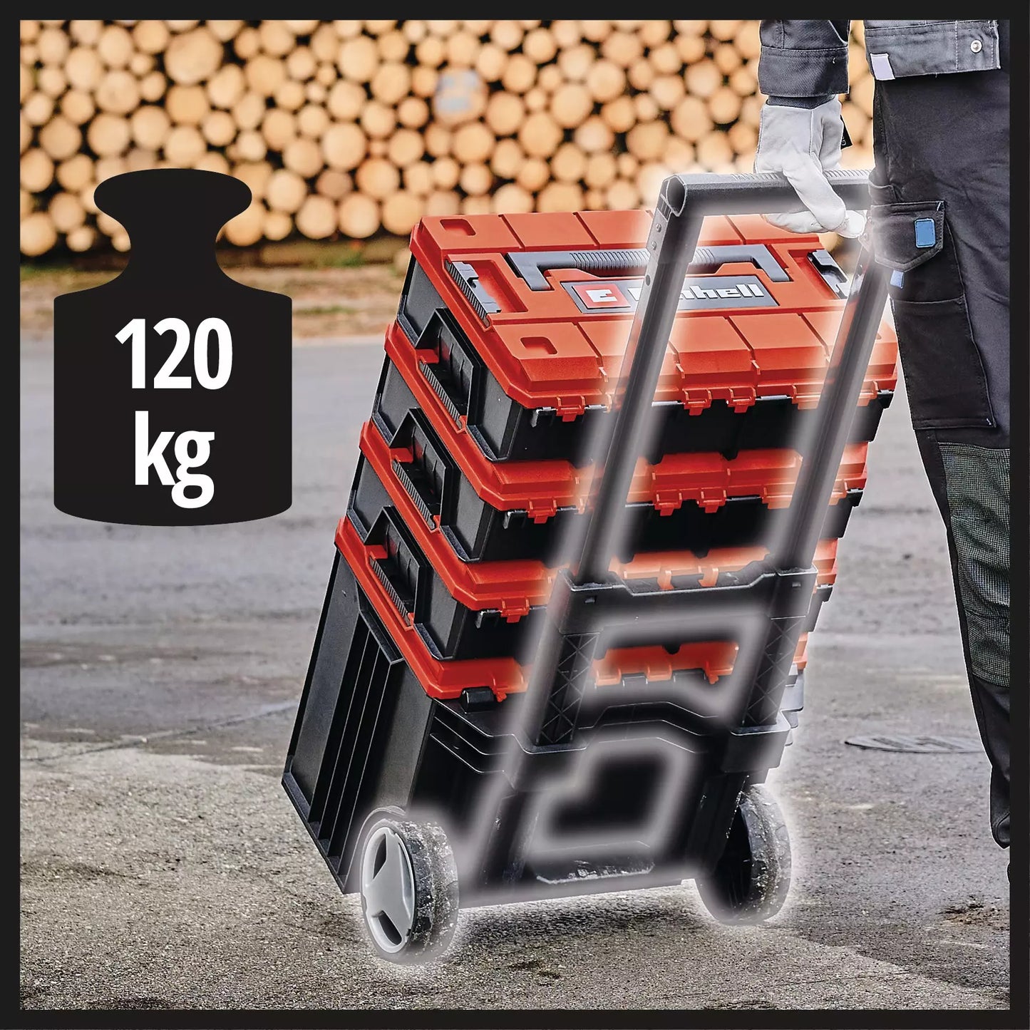 Einhell E-Case Tower Rollkoffersystem