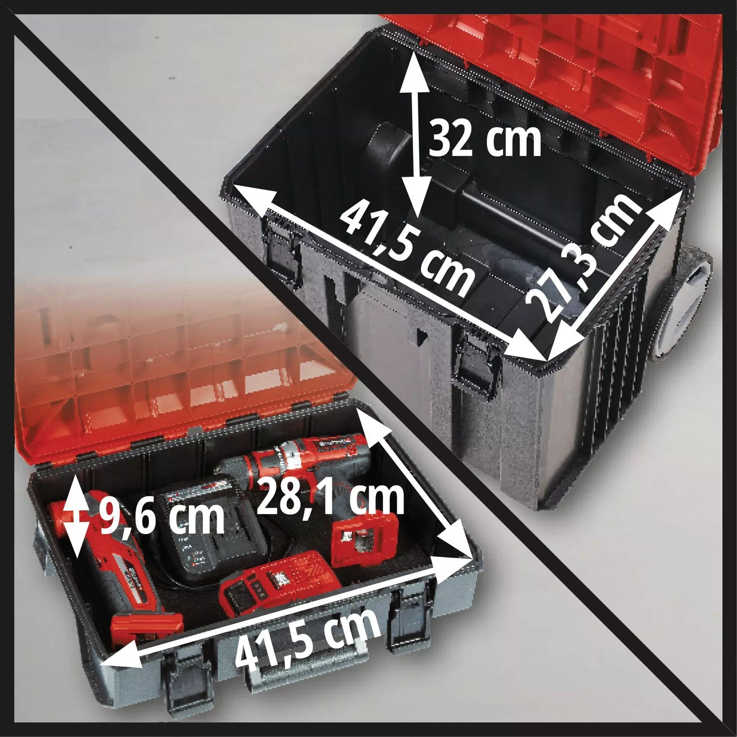 Einhell E-Case Tower Rollkoffersystem