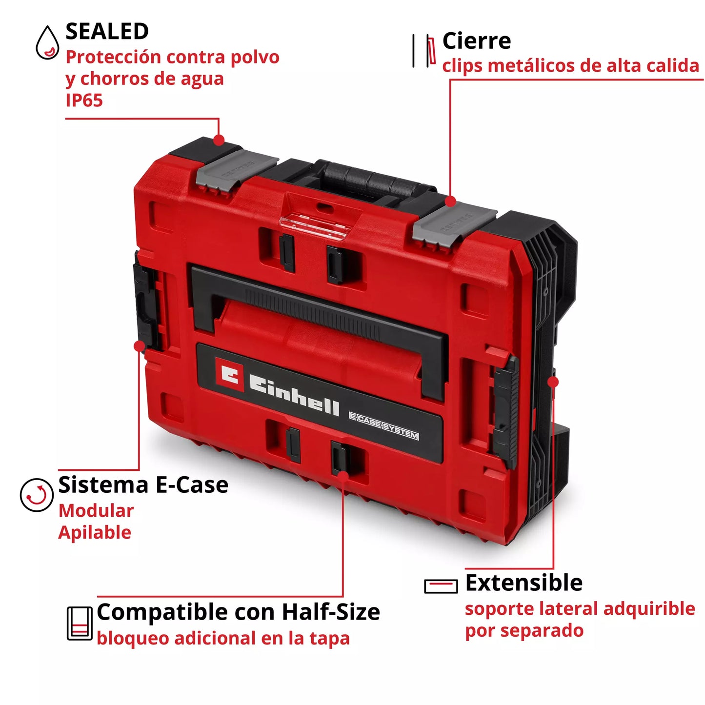 Mallette Einhell E-Case S-F SCELLÉE