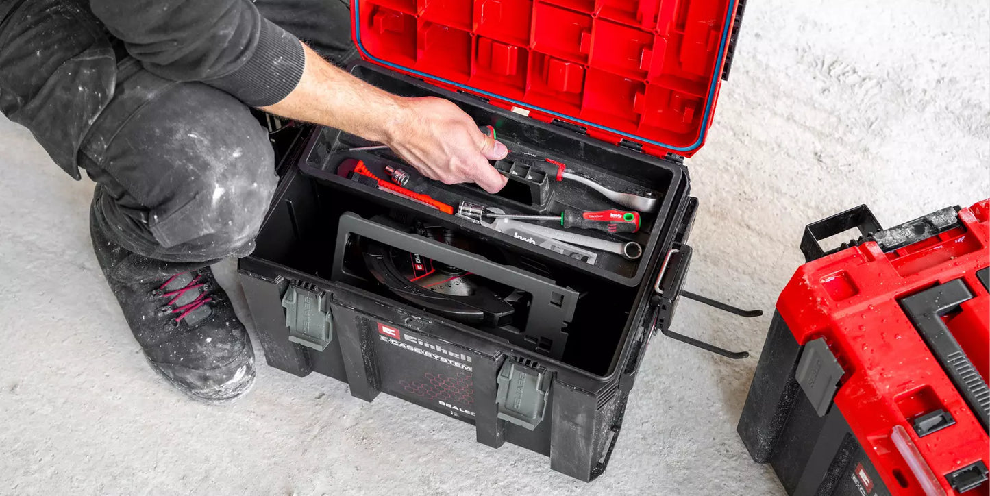 Einhell E-Case M verzegelde diepe aktetas