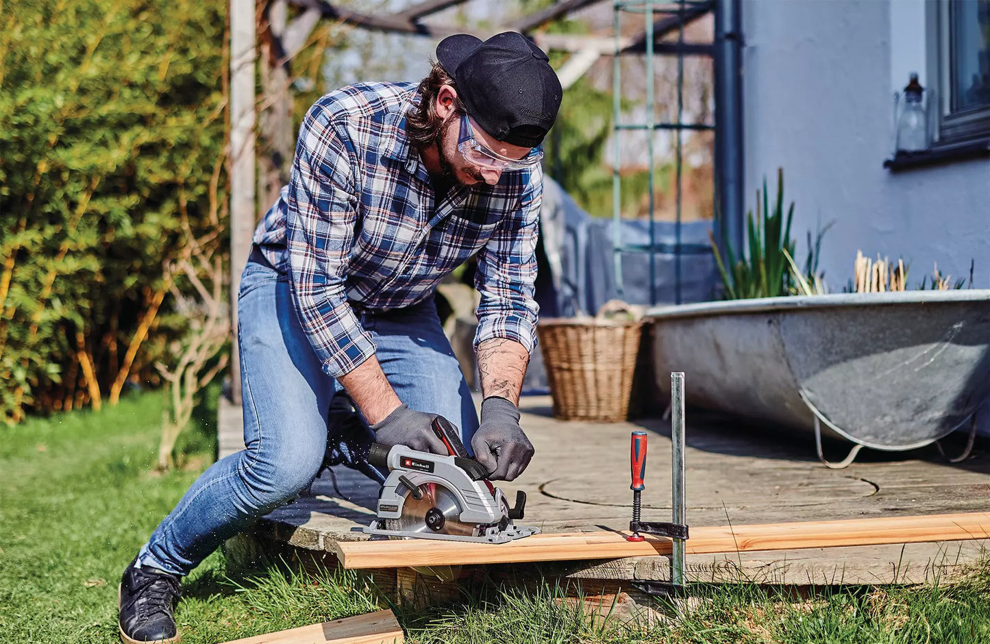18V cirkelzaag 190 mm Einhell TP-CS 18/190 Li BL - Solo