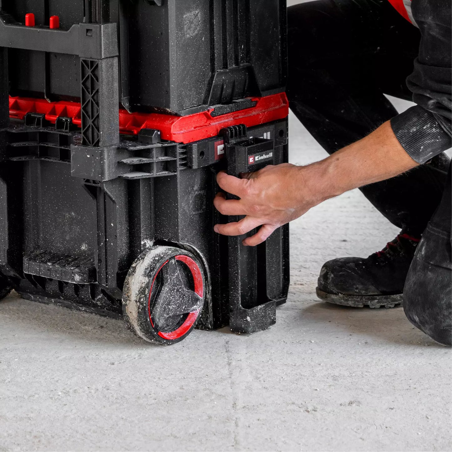 Support pour niveaux à bulle pour système Einhell E-Case