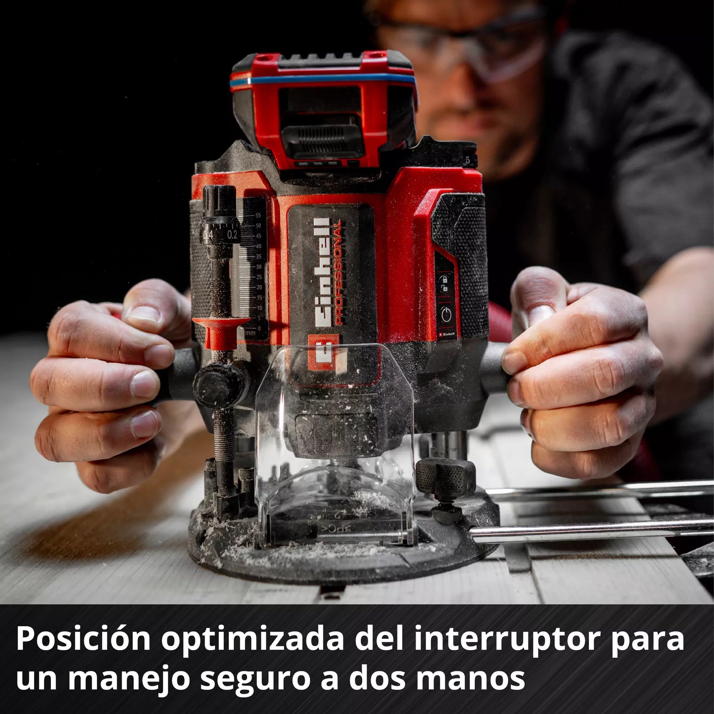 Défonceuse 18V 55mm Einhell TP-RO 18/55 Li BL - Solo