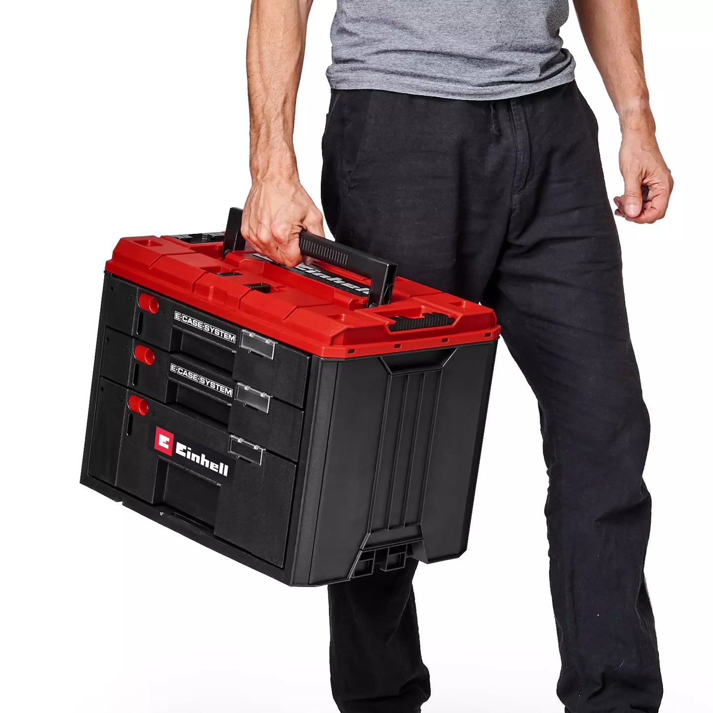 Einhell E-Case Drawer organizer case with drawers