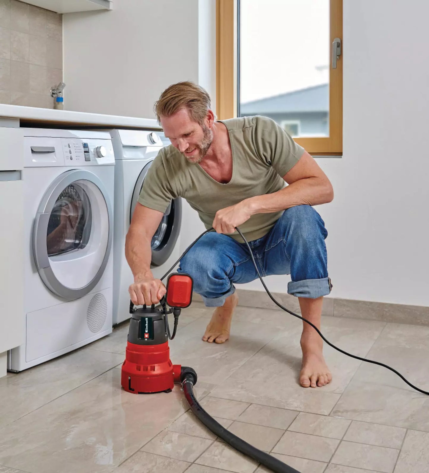 Pompe à eaux usées 700 W 16 000 l/h GC-DP 7035 LL Einhell