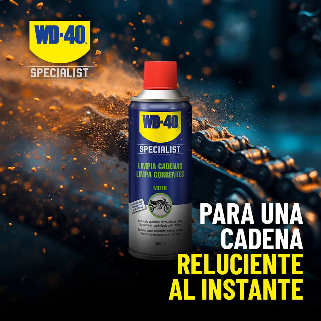 Nettoyant pour chaîne de moto WD-40 400 ml