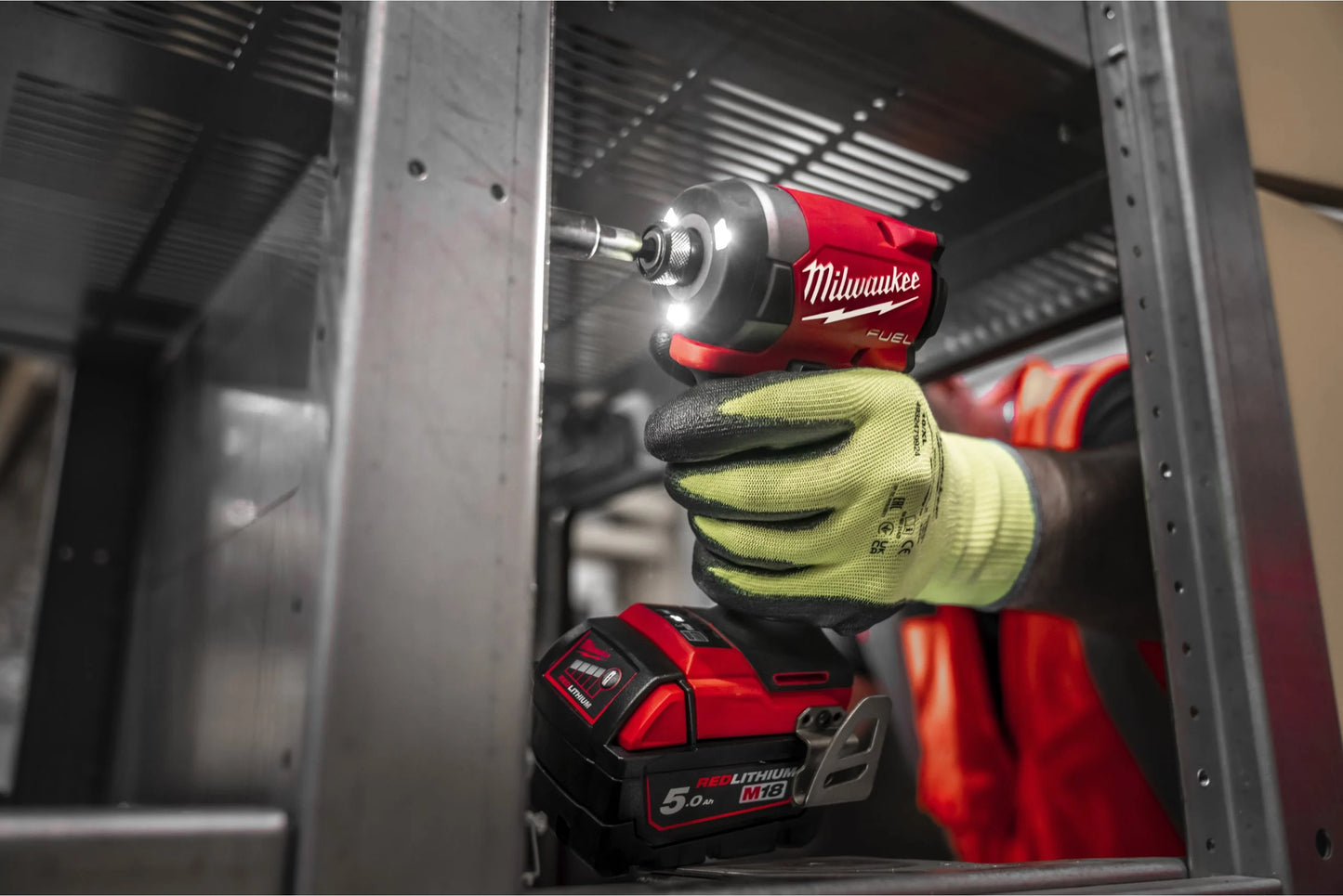 Powerpack M18 Boorhamer + Slagschroevendraaier + 2 accu's + Oplader + Koffer Milwaukee M18 FPP2A3-502X