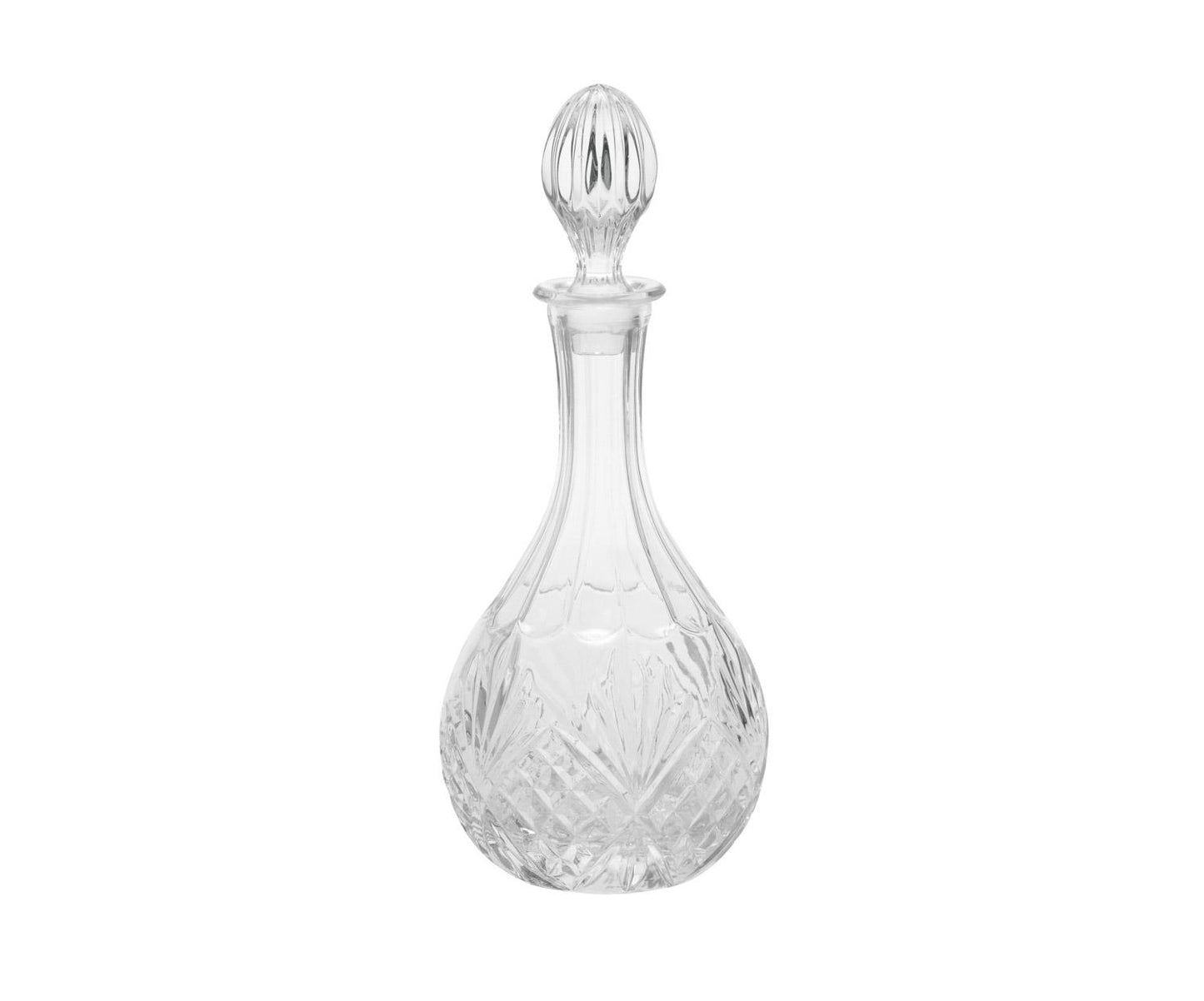 Vintage glazen likeurfles 850 ml Andrea House