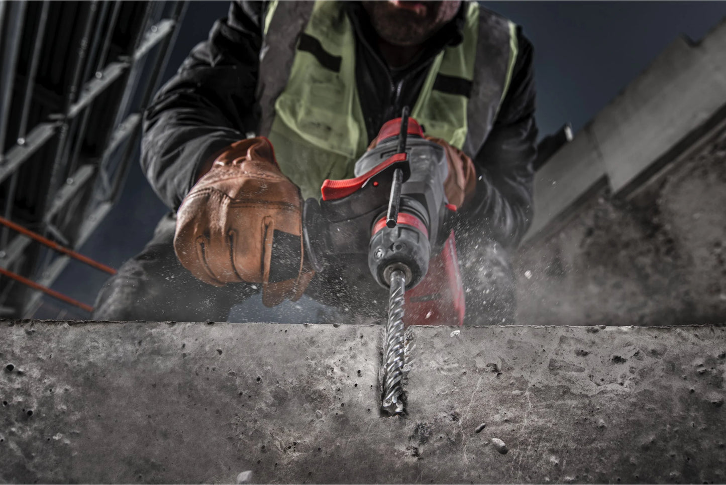 Set van 5 SDS-PLUS MX4-boren van Milwaukee