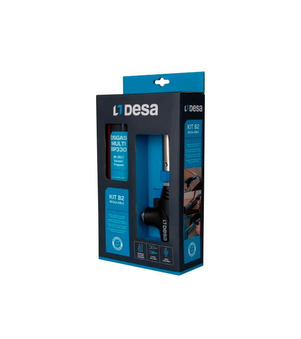 B2 Adjustable Gas Torch Kit - EU 7/16" Desa 42503110