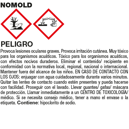 Fila NOMOLD Spray anti-moisissures actif 500 ml