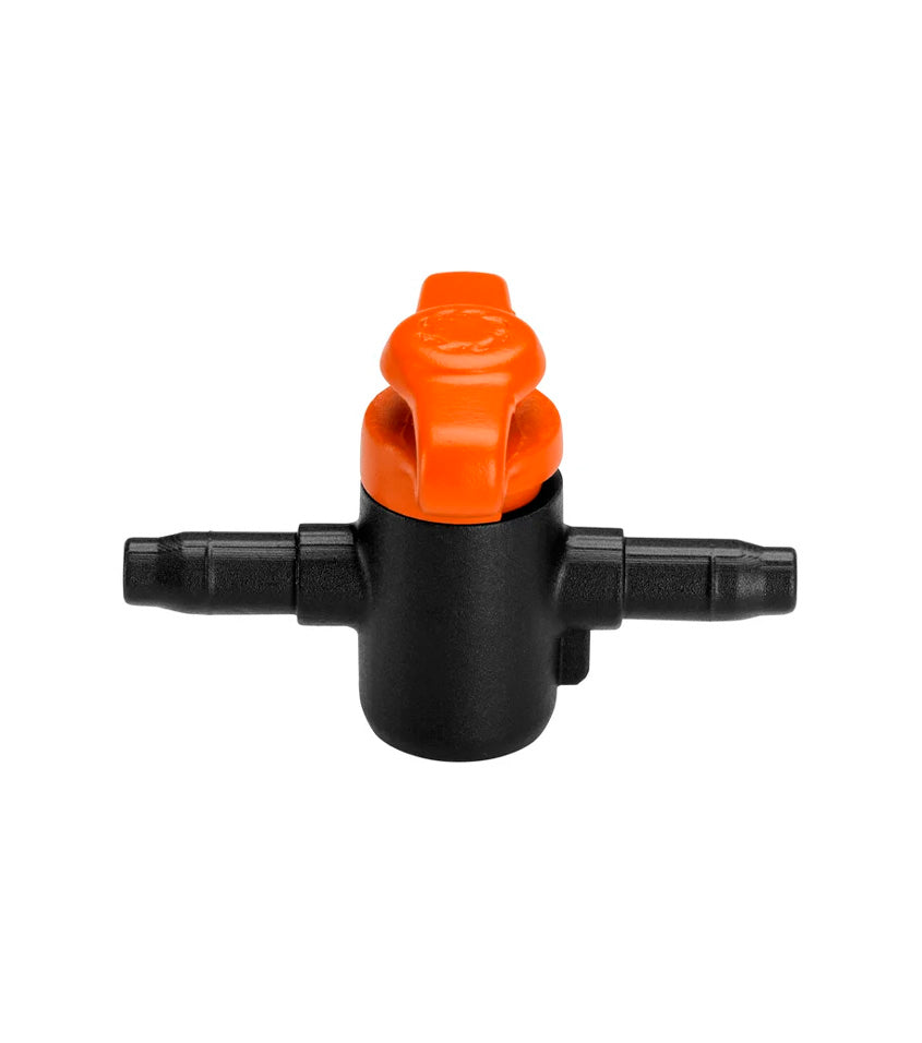 Blister de 3 unidades Válvula de regulación y cierre 4,6mm 3/16" Gardena 13217-16