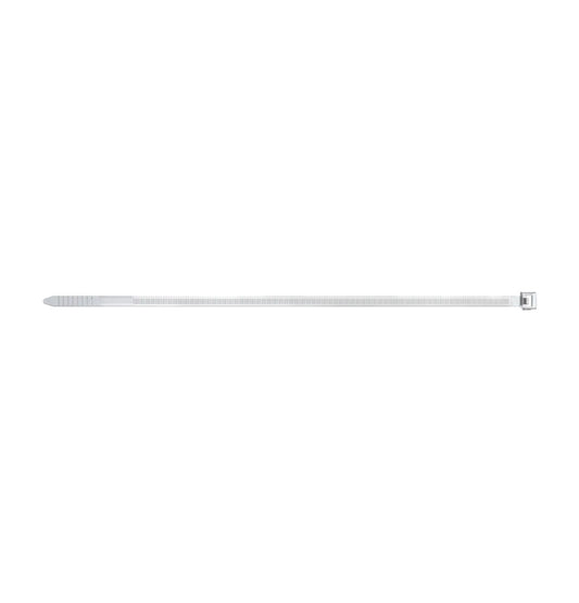 Zak met 100 stuks transparante nylon kabelbinders BN Fischer