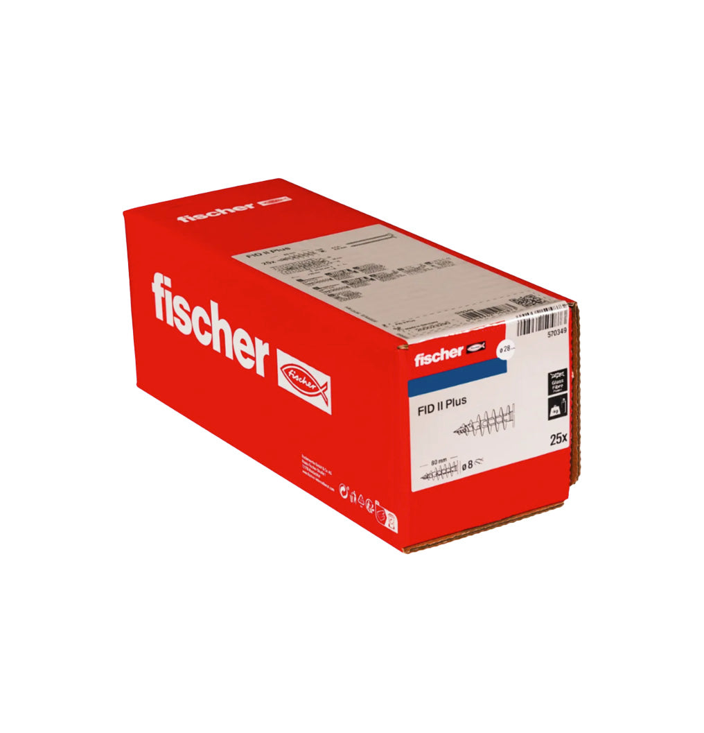 Boîte 25 pièces Cheville isolante FID II Plus Fischer