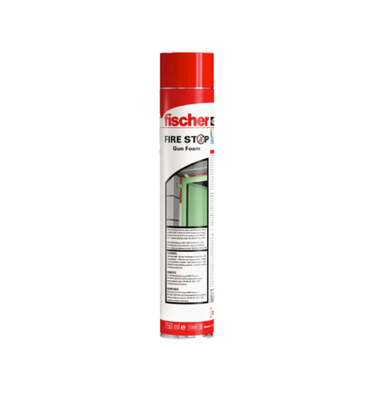 FireStop-polyurethaanschuim voor spuitpistool 750 ml Fischer