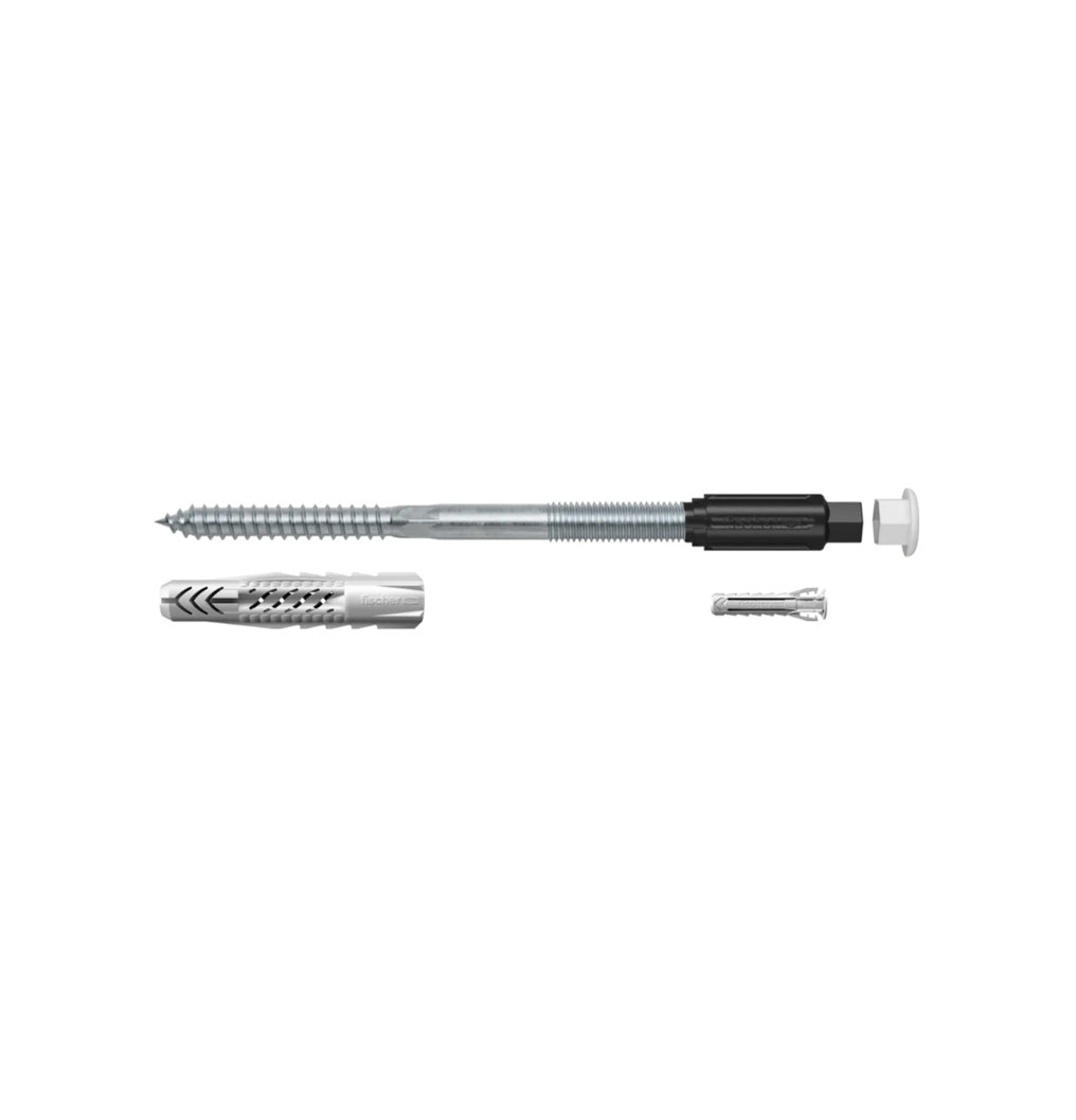 Doos met 2 stuks TherMax 8/100 M6 Fischer-bevestigingselementen voor gevels met thermische isolatie