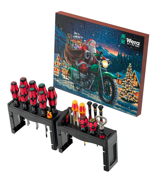 Adventskalender 2025 - Set handgereedschap 28-delig Wera 136610